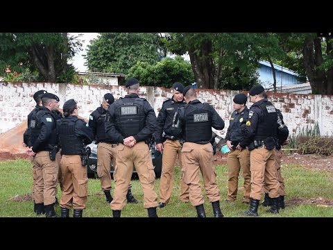 Tenente Rodrigues assume comando da PM de Mandaguaçu e promove treinamento com equipe