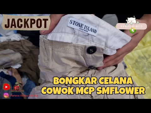 BONGKAR CELANA THRIFT CHINOS COWOK SMF MCP