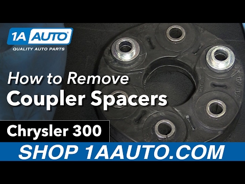 How to Replace Driveshaft Coupler Spacers 05-10 Chrysler 300