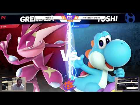 Clemson Smash Series 23 - Pools -  Fulk (Greninja) vs. Plasma (Yoshi) - SSBU