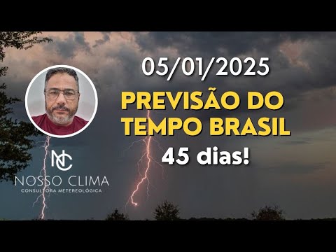 Brazil 45-Day Forecast! (05/01/26)
