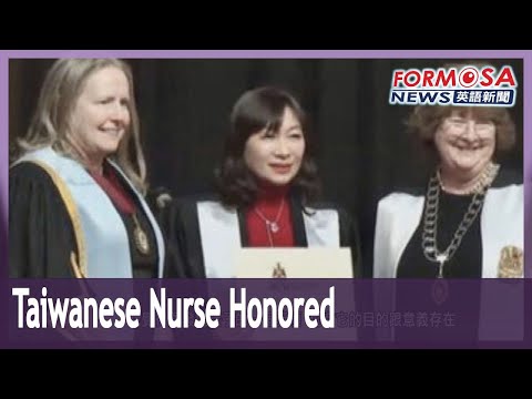 Taiwan Nurses Association head is first Taiwanese fellow of Royal College of Surgeons in Ireland