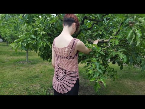 Cum crosetam bluza de vara DIANA - foarte usor si rapid de lucrat / PARTEA A II-A