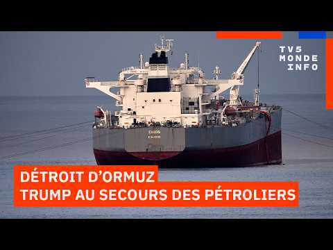 Détroit d'Ormuz : Donald Trump au secours des pétroliers