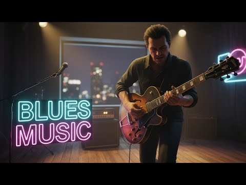 Blues Music Blues Rock Style – Slow Blues Music, Relaxing Blues & Whiskey Blues BB King Mood