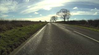 preview picture of video 'Cycling Time Lapse - Amble Northumberland'