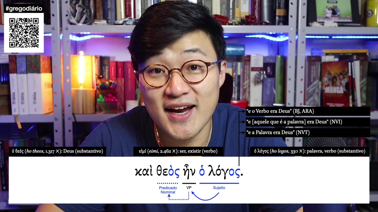 3. O LÓGOS ERA DEUS (João 1.1c) | Grego Diário
