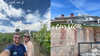 Day 4 | Pompeii, Mount Vesuvius Hike & Wine Tasting Excursion | Disney Dream  Mediterranean Cruise