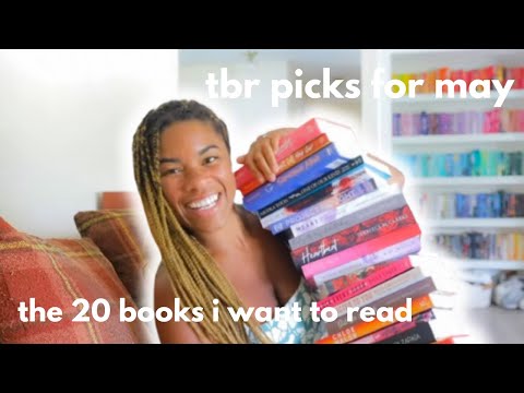 the 20 books i want to read in may 💐