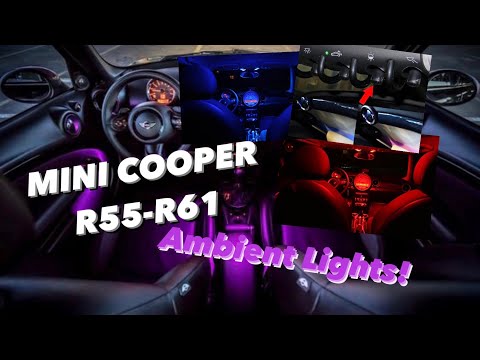 YouTube video about: How to change light color in mini cooper?