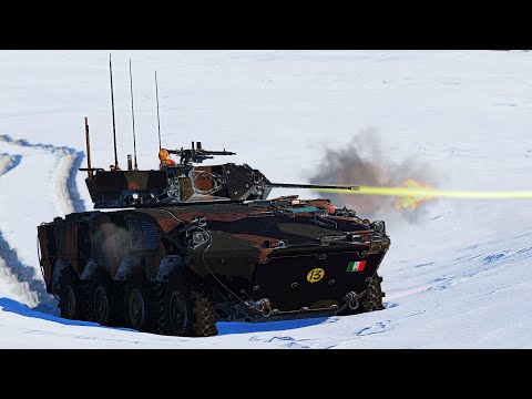 【War Thunder】Freccia IFV Gameplay（No  Commentary）