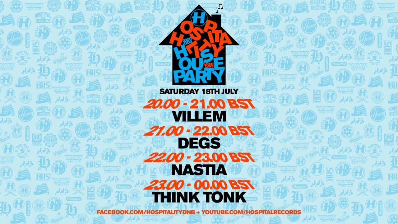 Hospitality House Party 18.07.20