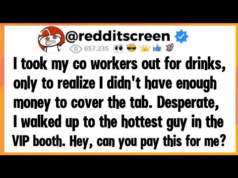 I took my co workers out for drinks, only to realize I didn't have enough money to cover the tab. 