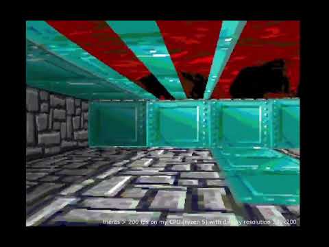 "beamis" c++ SDL raycasting engine demonstration