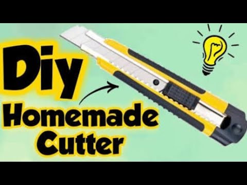 Diy homemade cutter / crafts made with ice cream stick / easy and simple crafts / inventive asfiya
