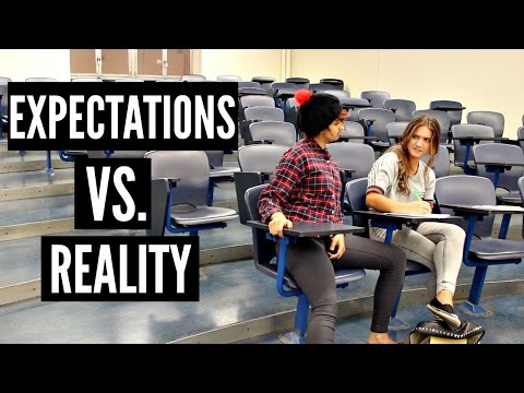 Back to SCHOOL EXPECTATIONS VS  REALITY Video