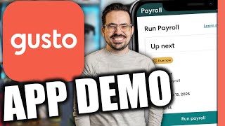Gusto Payroll App Demo | Payroll on the Go?