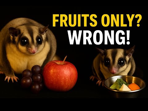 “Are You Feeding Your Sugar Glider WRONG? (Fruits-Only Warning!)”
