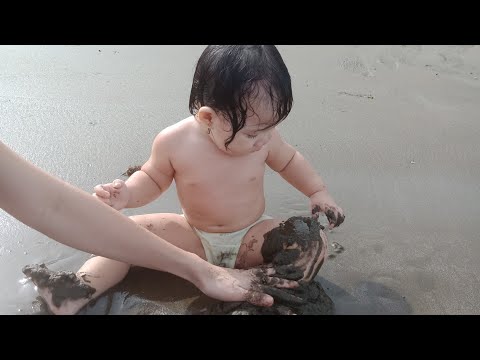 First beach ni baby keana brielle