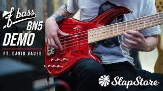 Video thumbnail for DEMO: F Bass BN5 Transparent Red (Ft. David Vause) by SlapStore