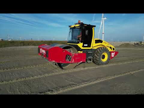 Aanleg vrachtwagenparking Zeebrugge - Verhelst Aannemingen
