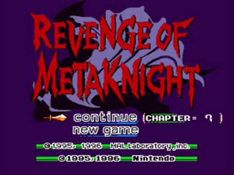 Kirby Superstar: Revenge of Meta Knight Opening