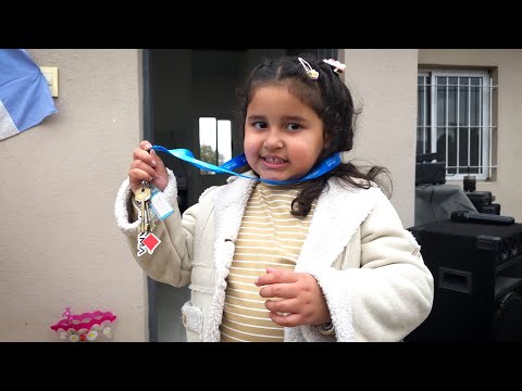 Nuevas viviendas en Papagayos: cinco familias ya tienen su hogar propio