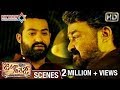 Jr NTR Powerful Warning To Mohanlal Janatha Garage Telugu Movie Scenes Samantha Nithya Menen