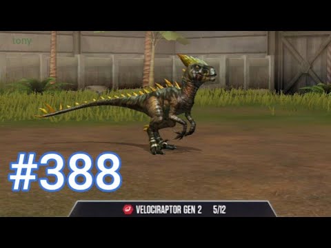 Jurassic World #388 - Velociraptor Gen 2 al nivel 40... y la Fase de Batalla 72
