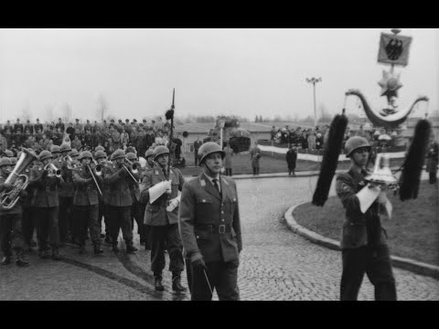 NATO Military Parade at Patch Barracks in Stuttgart-Vaihingen ca. 1960