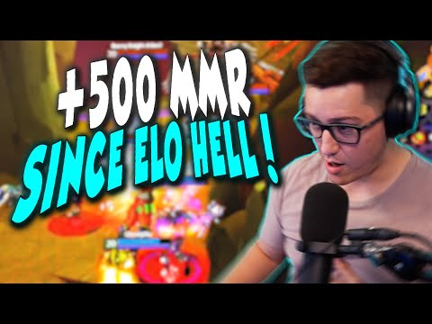 HIS FIRST ELO HELL HE WAS 1400 MMR... NOW HES 1950 CLAIMING TO BE MASTERS!