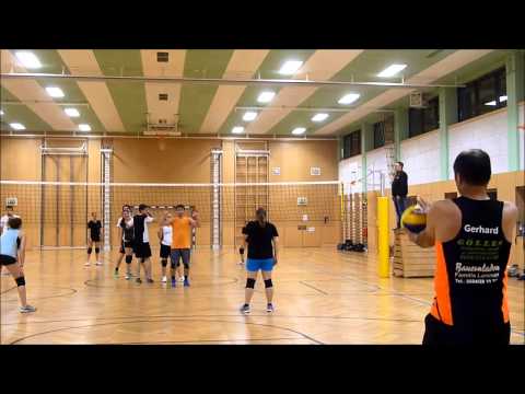 Volleyball - Kirchberger Volleys vs VSC Zack Prack - 21.12.2014 - Szenen