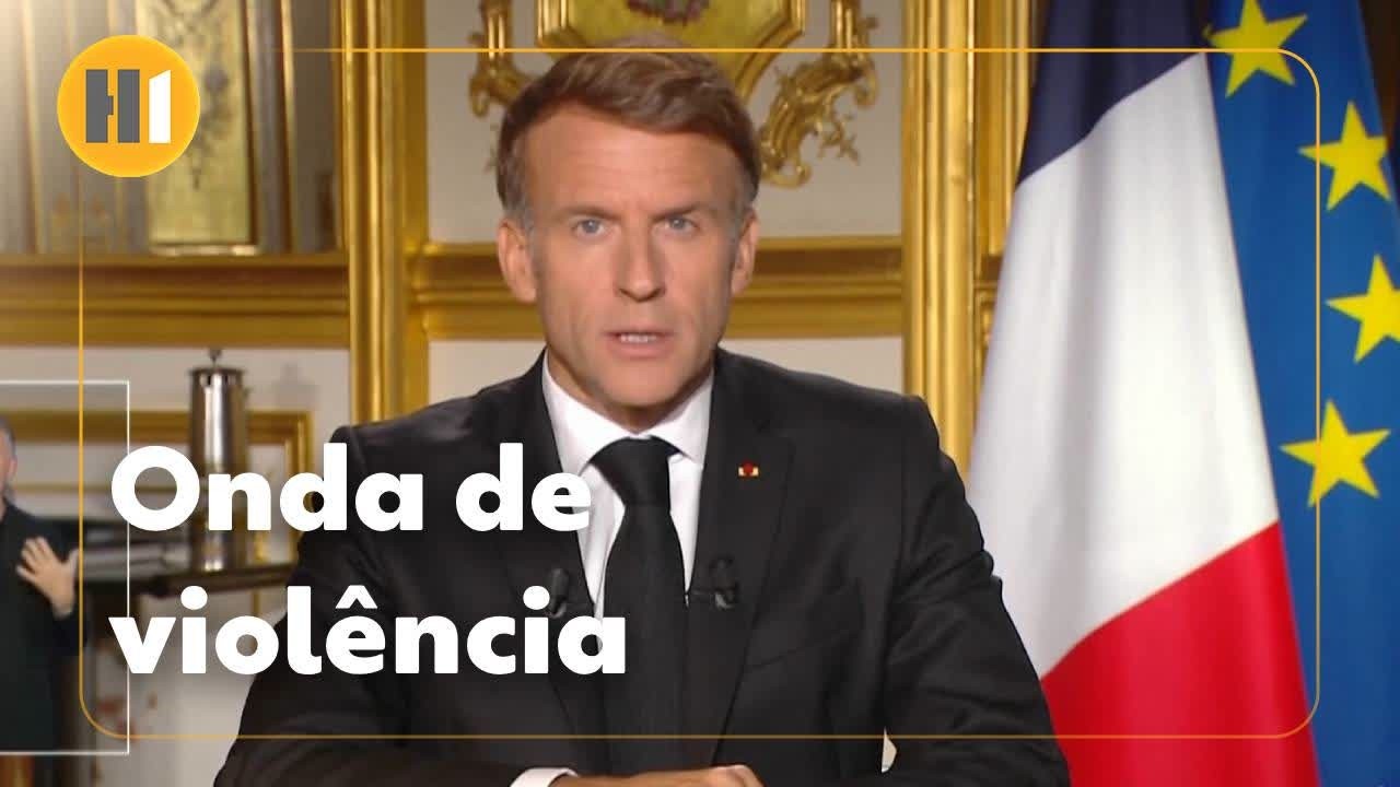 Violência ofusca protestos na França; presidente condena os episódios