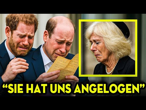 Der verlorene Brief von Prinzessin Diana an Prinz William wurde endlich enthüllt
