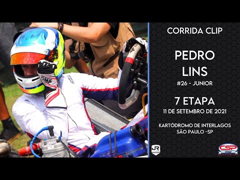 Pedro Lins: Corrida Clip de Junior - 7ª etapa Copa São Paulo Light RBC de Kart 2021