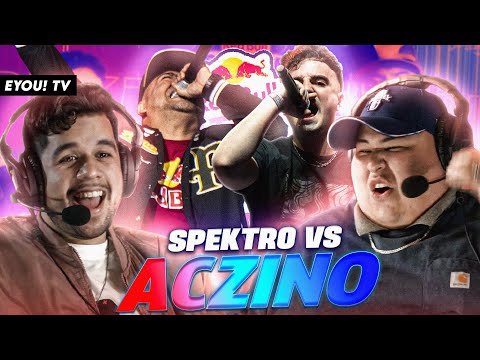 AND THAT AMAZING MINUTE FROM SPEKTRO, WHAT THE HECK? - Reaction to ACZINO vs SPEKTRO - Red Bull I...