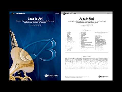 Jazz It Up!, arr. Victor López – Score & Sound
