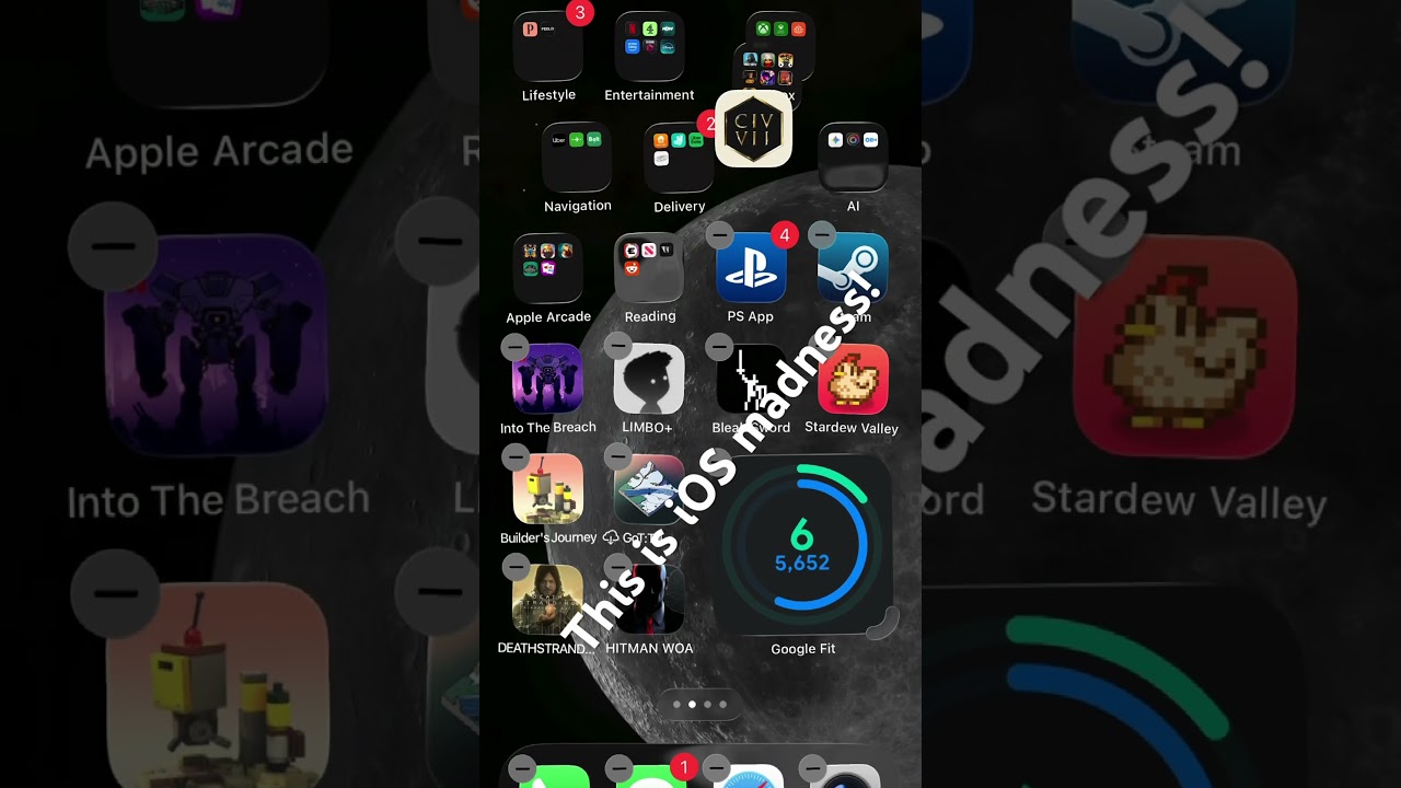 It&rsquo;s 2026 and I still can&rsquo;t believe iOS makes app management so fiddly! #apple #ios #ios26 #madness - YouTube