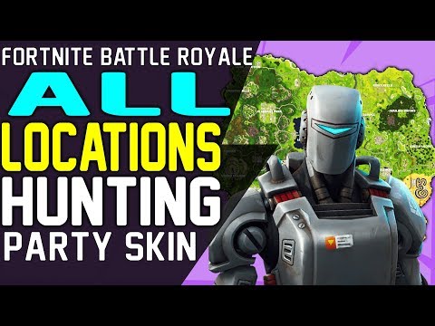 Fortnite ALL SEASON 6 SECRET BATTLE STARS & SECRET BANNER LOCATIONS How to Unlock HUNTING PARTY SKIN