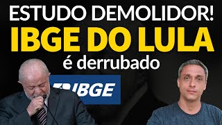 O cara fez um estudo que derruba o IBGE do LULA - Vale a pena assistir