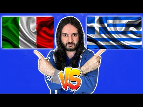 Italian VS Greek: How Different or Similar Are They?