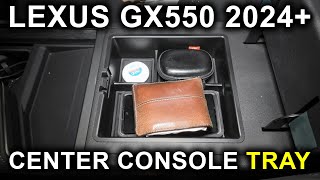 Lexus GX550 (2024-2025): Storage Tray For The Center Console Box.