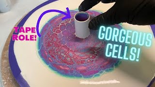 ALL Metallic Paint Open Cup (Roll) Pour| Fluid Art