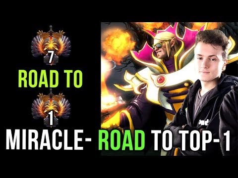 Faster. Better. Stronger. Miracle on his Road to TOP 1 MMR - Dota 2