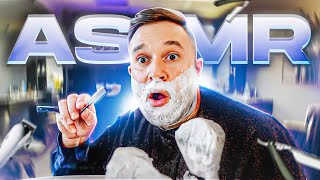 JE RASE COMPLETEMENT MA BARBE EN ASMR!!! (une catastrophe)