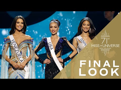 71st MISS UNIVERSE - Top 3 FINAL LOOK! | Miss Universe