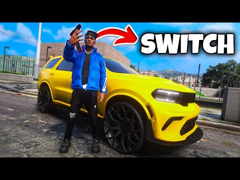 I spent 24 HOURS with a GLOCK SWITCH in GTA 5 RP..