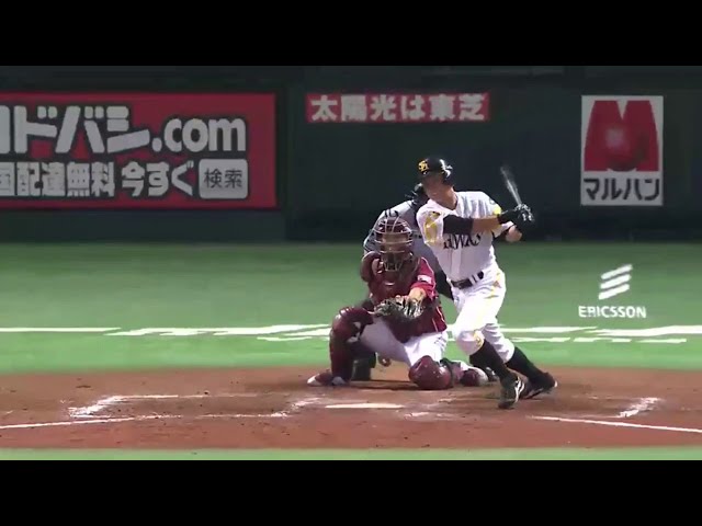 【7回裏】ホークス鶴岡＆川島が連続タイムリー!! 下位打線がつながり反撃開始!! 2014/8/13 H-E