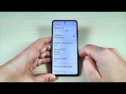 How to Increase the Font Size on Samsung Galaxy A32, A52, A72, F12, F62, M12, M42, M62