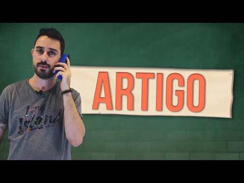 Aprenda o que é ARTIGO